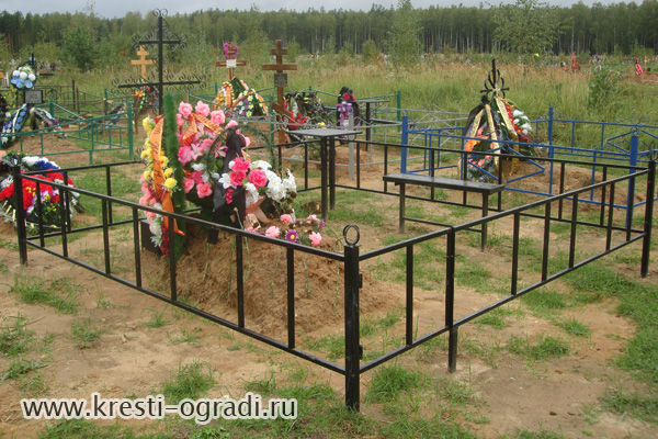 Изготовление оград на кладбище